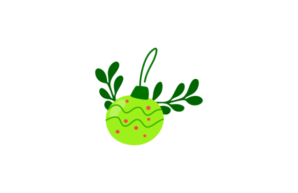 Christmas Ball Decoration Ornament: A Versatile Graphic for Publishers