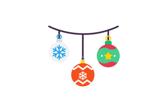 Christmas Decoration Vector-243: A Festive Graphic Asset
