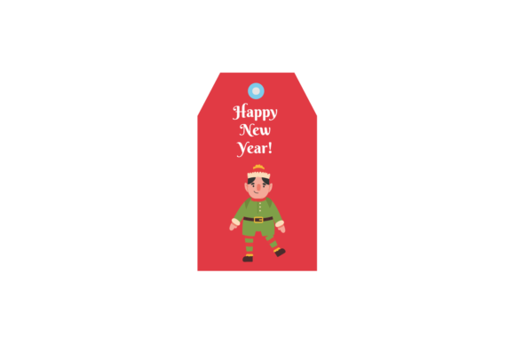 Christmas Label Tag: A Versatile Graphics and Illustrations Asset