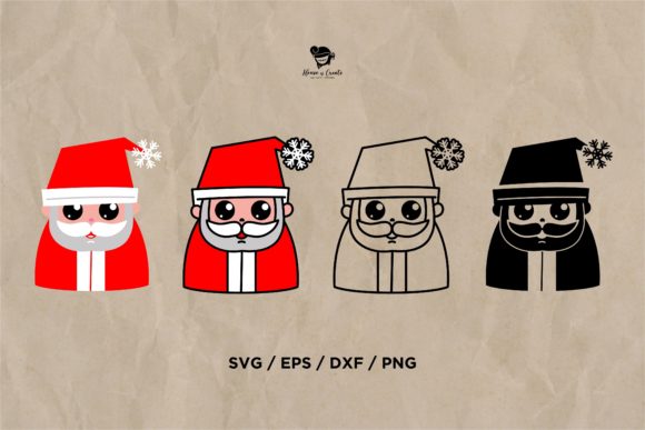 Christmas Santa SVG: A Festive Graphics and Illustrations Asset