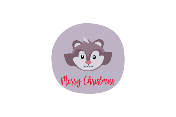 Christmas Stickers Animal: Festive Graphics for Local Brands