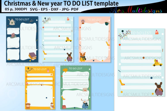 Christmas to Do List Template: A Festive Graphics Asset