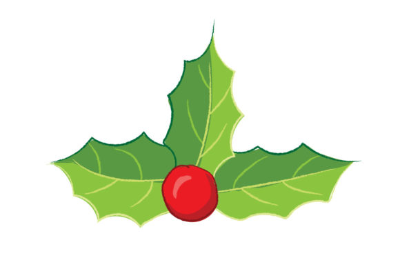 Holly Leaf Christmas: A Versatile Graphic for Seasonal Designs