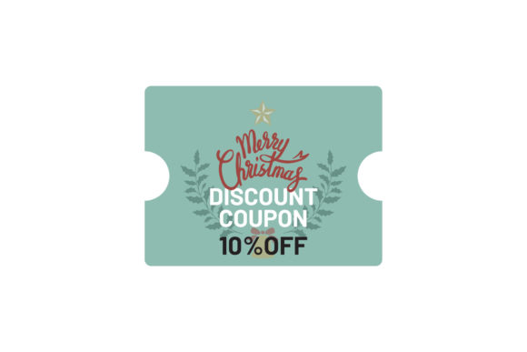 Merry Christmas Discount Coupon 10 off: A Festive Graphics Delight