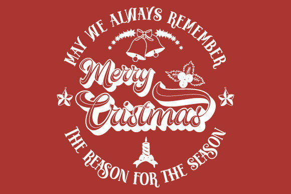 Merry Christmas Quote Logo: Perfect for Festive Graphics & Illustrations