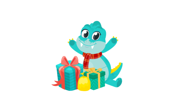 Review: Dino Christmas Illustration for Graphics and Illustrations