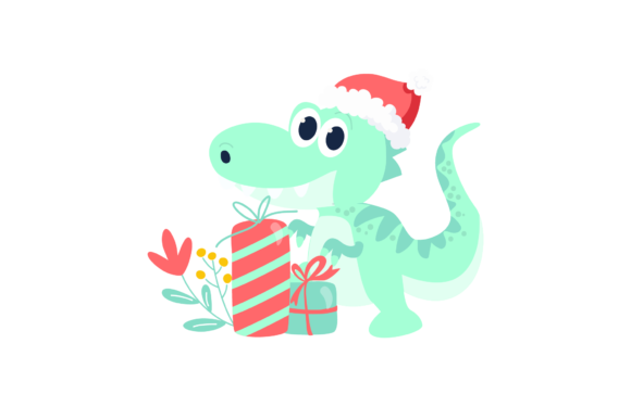 Review: Dinosaur Animal Christmas Illustration for Graphics
