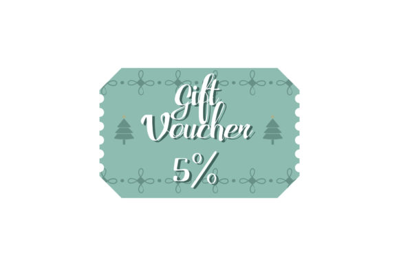 Review: Merry Christmas Gift Voucher Design Art for Graphics and Illustrations